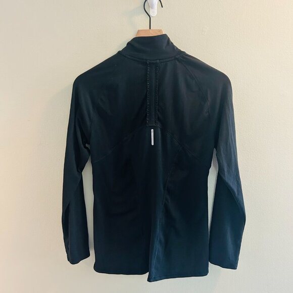 C9 By Champion Black Quarter Zip Womens Size Small Long Sleeve Warmup Jacket - Picture 2 of 9